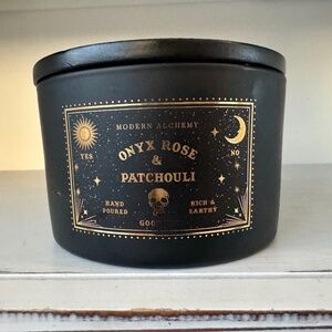 New Modern Alchemy Bougie Parfumee Onyx Rose & Patchouli 15.1 oz